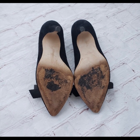 DONATED. Classic Madewell Black Heels!  👠 👠 - Picture 8 of 8